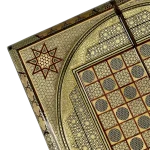 تخته نرد تمام خاتم طرح مایسا - Image 6