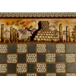 تخته نرد خاتم طرح اصفهان کد 7265 m - Image 4