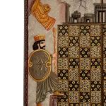 تخته نرد خاتم طرح هخامنشی کد 7264 m - Image 7