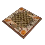 تخته نرد خاتم طرح هخامنشی کد 7264 m - Image 8