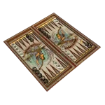 تخته نرد خاتم طرح فرنگیس - Image 3