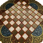 تخته نرد خاتم گرد 60 سانتی تذهیب کد 7314 m - Image 7