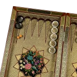تخته نرد خاتم 60 سانتی شکوفه خیال - Image 4