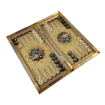 تخته نرد خاتم 60 سانتی شکوفه خیال - Image 3