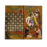 تخته نرد خاتم سه کاره طرح رقص و آواز - Image 2