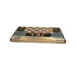 تخته نرد خاتم طرح چوگان و ابنیه