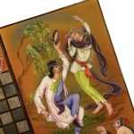 تخته نرد خاتم سه کاره طرح رقص و آواز - Image 5