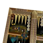 تابلو نرد خاتم طرح آسمان شب - Image 4