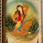 تخته نرد خاتم طرح دلیار - Image 4