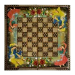 تخته نرد خاتم طرح دلیار - Image 2