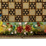 تخته نرد خاتم طرح دلیار - Image 7