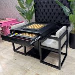 میز تخته نرد و شطرنج ۶ بازی مدرن