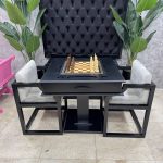 میز تخته نرد و شطرنج ۶ بازی مدرن