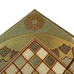 تخته نرد تمام خاتم 60 سانتی طرح نقش سپهر - Image 5