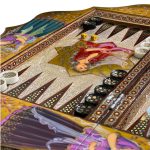 تخته خاتم خورشیدی نقاشی درباری - Image 6