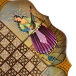 تخته خاتم خورشیدی نقاشی درباری - Image 7