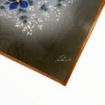 تخته نرد خاتم طرح گل و مرغ آبی - Image 6