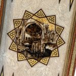 تخته نرد خاتم طرح سرزمین هنر و میراث - Image 6