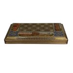 تخته نرد خاتم طرح هزار نقش