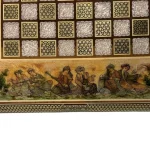 تخته نرد خاتم طرح جمع درباریان - Image 10