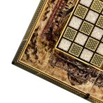 تخته نرد خاتم طرح سرزمین هنر و میراث - Image 12
