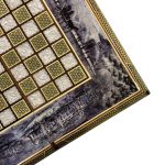 تخته نرد خاتم طرح جواهر مشرق - Image 12