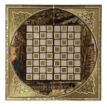 تخته نرد خاتم طرح گنجینه اصفهان - Image 2