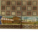 تخته نرد خاتم طرح میراث - Image 12