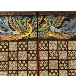 تخته نرد خاتم طرح سیمرغ کد 6028 m - Image 9