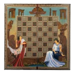 تخته نرد خاتم مگنتی طرح شیدا - Image 2