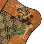 تخته نرد خاتم طرح رقص مهربانی - Image 9