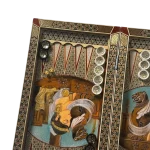 تخته نرد خاتم مگنتی طرح شیدا - Image 4