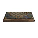 تخته نرد خاتم طرح سیمرغ کد 6028 m