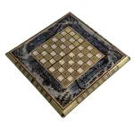 تخته نرد خاتم طرح غروب نصف جهان - Image 7