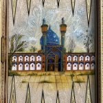 تخته نرد خاتم طرح هزار نقش - Image 13