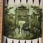 تخته نرد خاتم طرح شهری در آغوش زاینده‌رود - Image 8