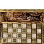 تخته نرد خاتم طرح سرزمین هنر و میراث - Image 9