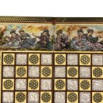 تخته نرد خاتم طرح میهمانی شاهانه - Image 13