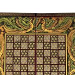 تخته نرد خاتم طرح سپید بال - Image 7