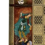 تخته نرد خاتم طرح محفل فراحصن - Image 8