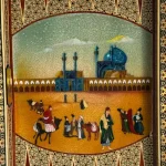 تخته نرد خاتم طرح اصفهان و ابنیه کد 6540 m - Image 5
