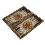 تخته نرد خاتم طرح پرواز سرا - Image 3