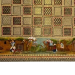 تخته نرد خاتم طرح اصفهان و ابنیه کد 6540 m - Image 11