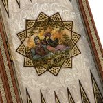 تخته نرد خاتم طرح شب های سلطنتی - Image 6