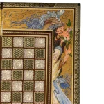 تخته نرد خاتم طرح چشمان غزالی - Image 8