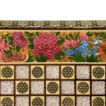 تخته نرد خاتم طرح پرواز سرا - Image 7