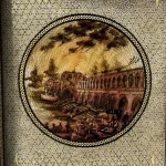تخته نرد خاتم طرح رخسار اصفهان - Image 6