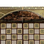 تخته نرد خاتم طرح رخسار اصفهان - Image 8