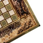 تخته نرد خاتم طرح سرزمین هنر و میراث - Image 13