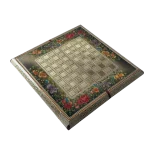 تخته نرد خاتم مگنتی گل و مرغ کد 6591 m - Image 7